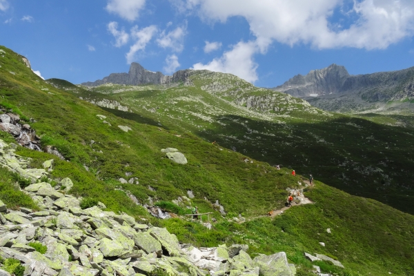 Schöne Aussichten über Disentis