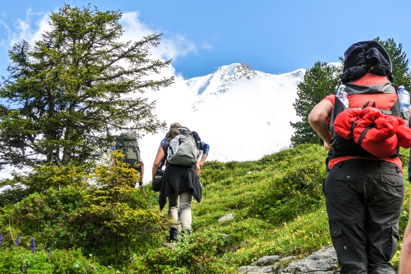 Dans la vallée supérieure de Lauterbrunnen