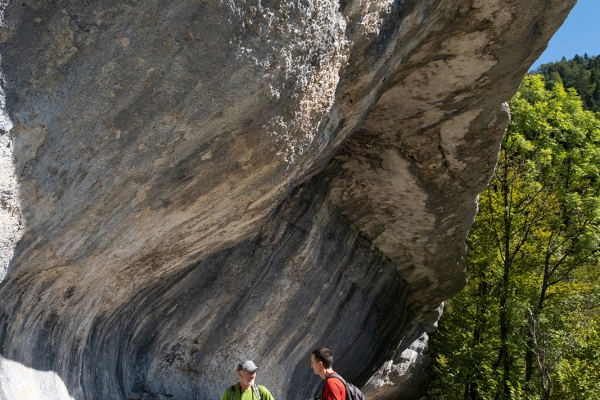 Vom Hochplateau an den Doubs