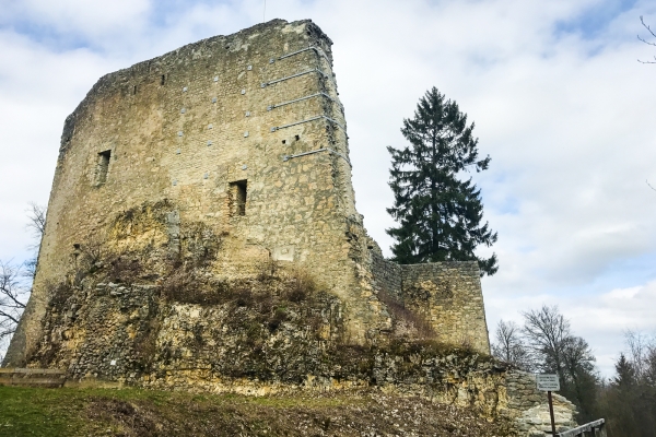 Passwanderung über dem Ergolztal