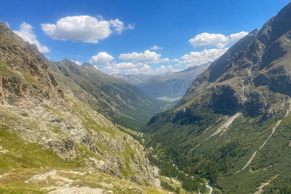 Wilde Wasser auf der Via Albula