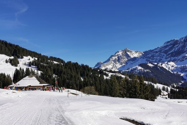 Wintersonne im Chablais