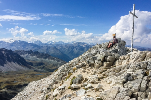 Steiniger Weg auf den Bella Tola