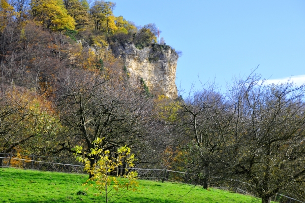 Au-dessus de la vallée de l’Ergolz