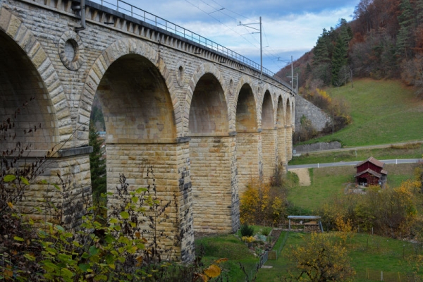 Par la vallée automnale de Homburg