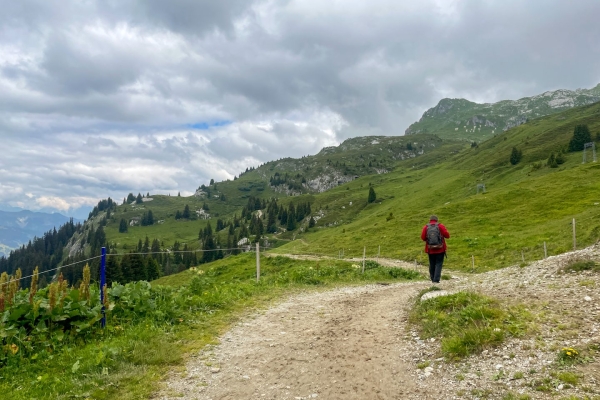 Auf dem Prättigauer Höhenweg aufs Jägglisch Hora