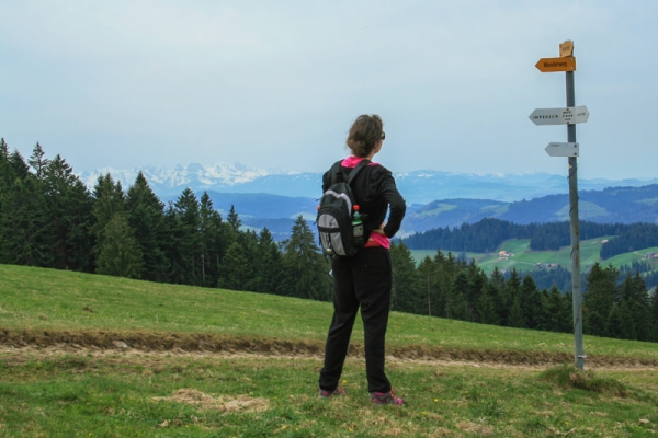 Chemin de crêtes en Emmental