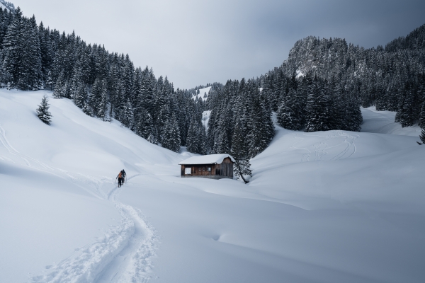 Winterwunderland oberhalb des Walensees