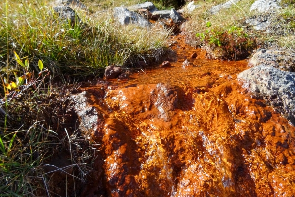 Wanderung zu den roten Quellen im Naturpark Diemtigtal