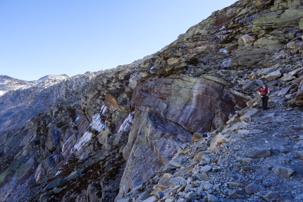 Über den Monte Moropass nach Italien