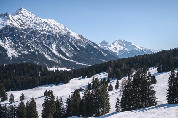 Unterwegs beim ehemaligen Maiensäss