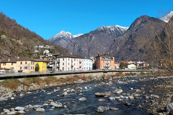 Beim tiefsten Punkt Graubündens