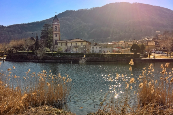 Au sommet du Monte Caslano