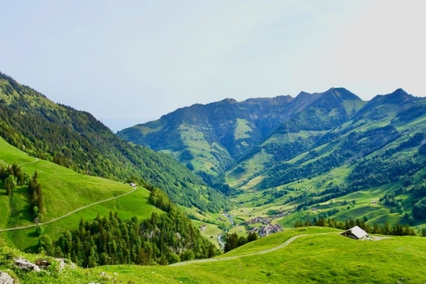 Rundtour ab Melchtal Hoch zum Ebnet und zum Wasserfall