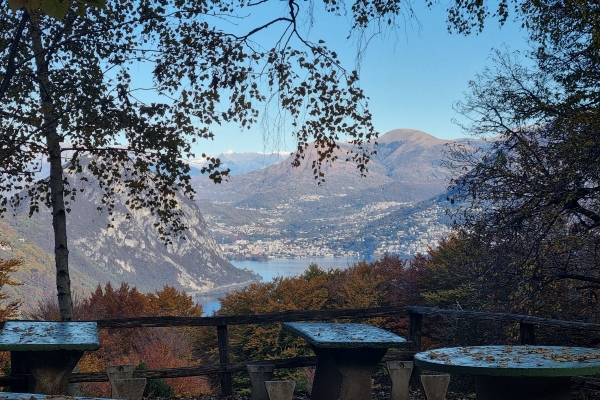 Su e giù dal San Giorgio in un giro ad anello