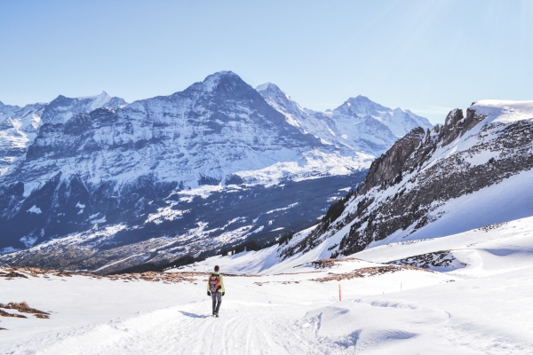 Winterwandern am Faulhorn