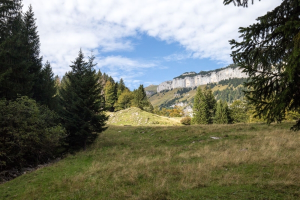 Steile Wanderung durch die Bogartenlücke auf der ruhigen Seite des Alpsteins