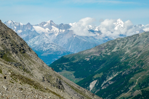 Berauschende Aussichten bei Saas-Fee