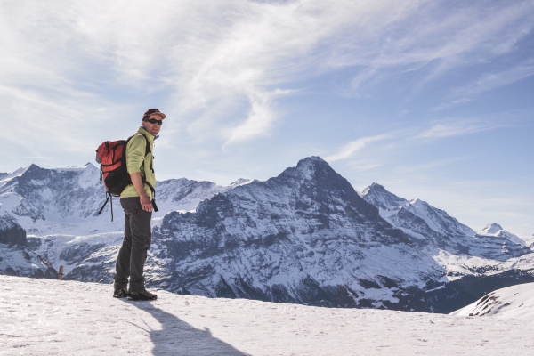 Im Reich des Winterwanderns am Faulhorn