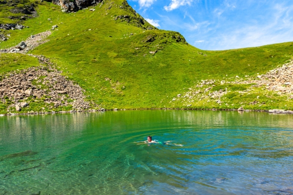 Sortie baignade au lac Wäspenseeli