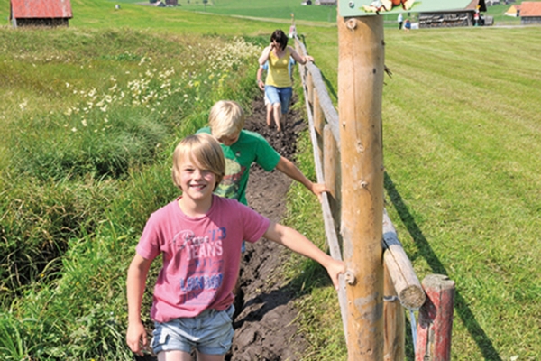 Auf dem Appenzeller Barfussweg