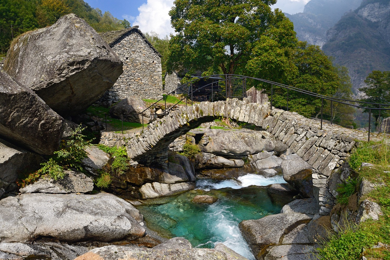 Le Tessin idyllique à Puntid. Photo: natur-welten.ch