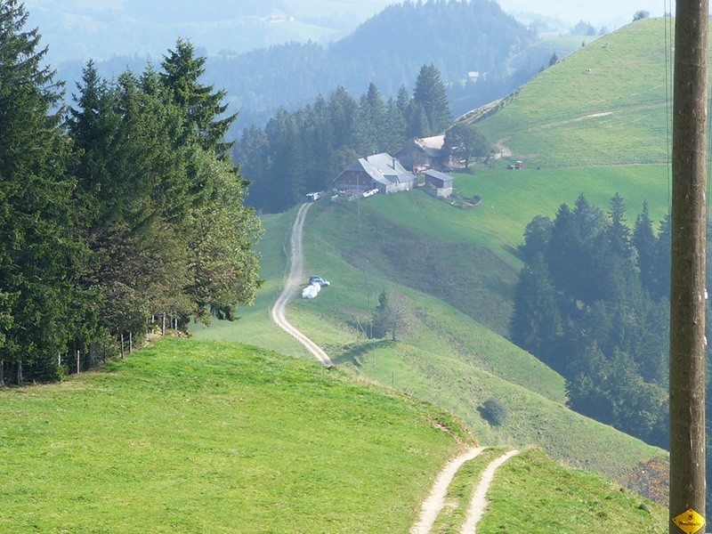 Gratwandern auf der Emmentaler Panoramawanderung.