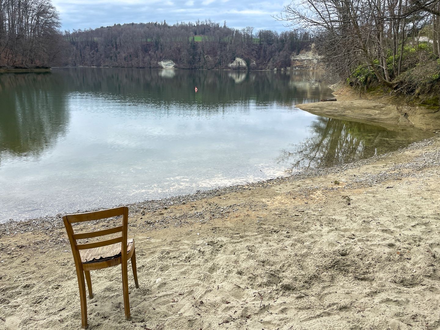 Stillleben am Schiffenensee.