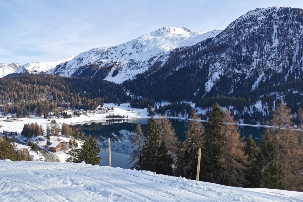 Wintersonne im Landwassertal