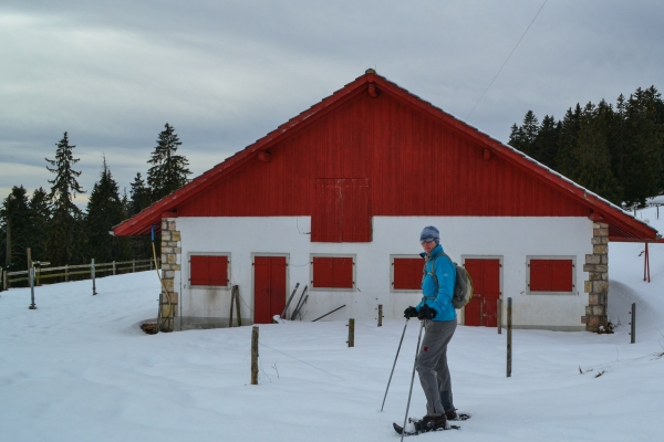 Schneeschuhwanderung auf den Chasseron