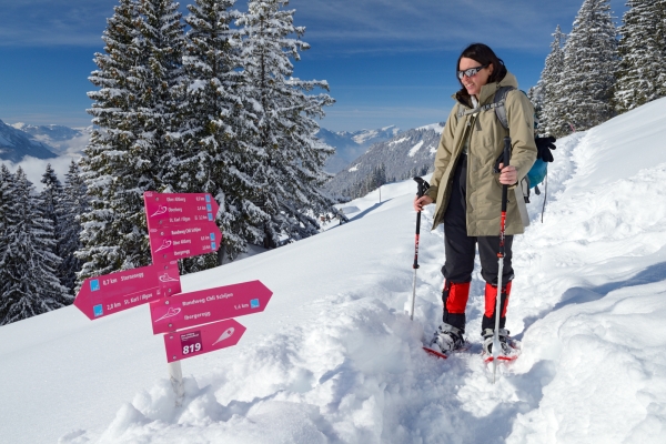 Schneeschuhtour auf der Ibergeregg