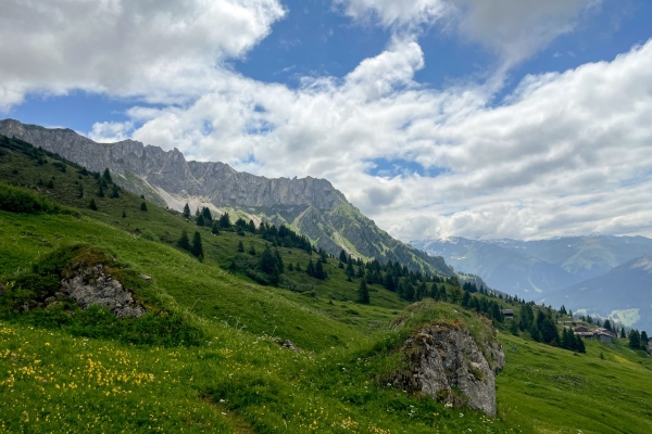 Auf dem Prättigauer Höhenweg aufs Jägglisch Hora