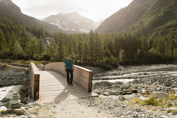 Eintauchen in die Bergwelt oberhalb von Zinal