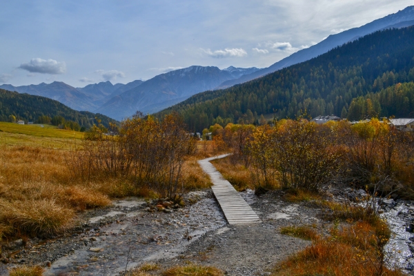 Flusswanderung entlang des Rom GR