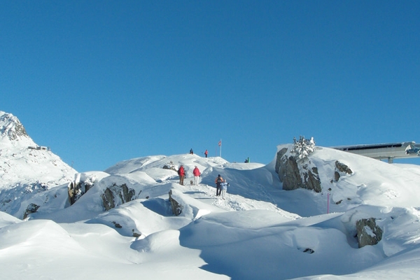 Riederalp, fraîchement enneigée