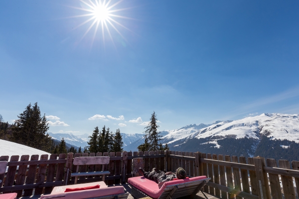 Winterfrühling über Davos