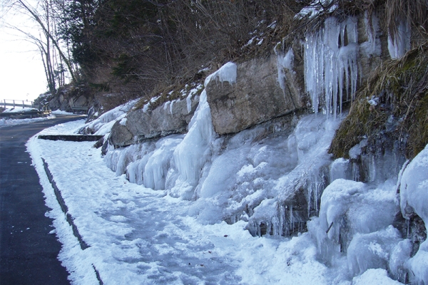 Gefrorenes Wasser