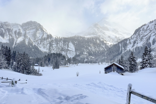 Winteridylle bei Gstaad