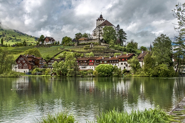 Von See zu See zum Schloss Werdenberg