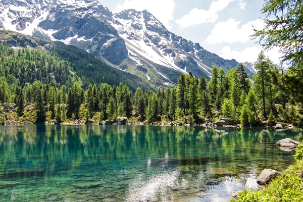 Seenwanderung im Val da Camp