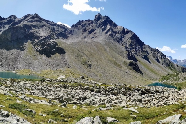 Kristallklarer Lagh dal Teo im Puschlav