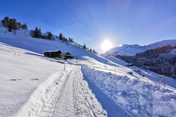 Wintersonne im Engelbergertal