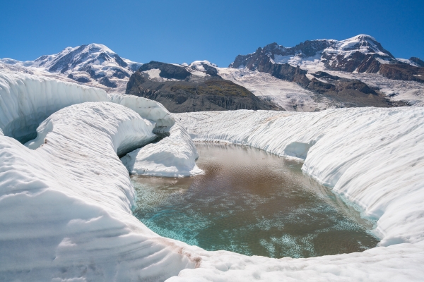 Vom Gornergletscher zum Gornergrat