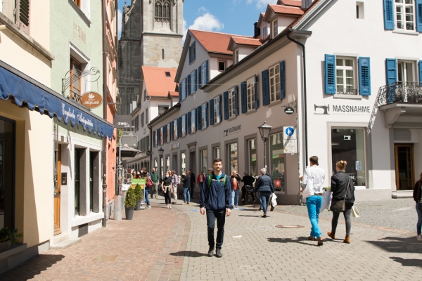 Flanieren am Ufer des Bodensees