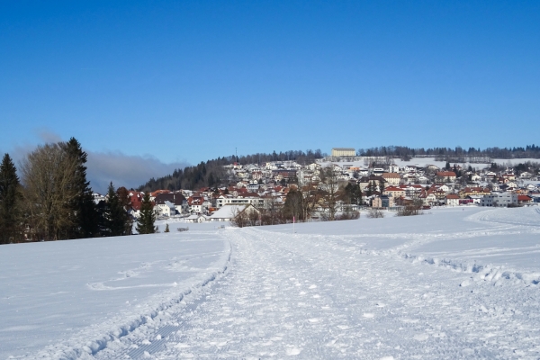 Winterwandern in den Freibergen