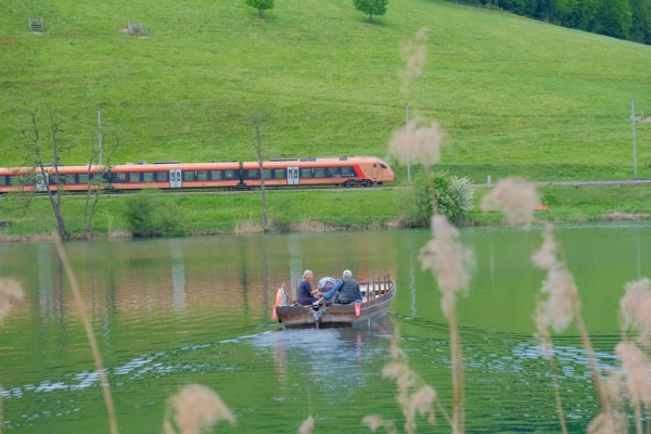 Dem Rotsee und der Reuss entlang