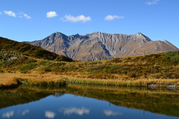 Verschwundener See im Naturpark Beverin