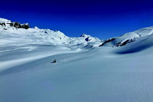 Schneeschuhgenuss auf der Melchsee-Frutt