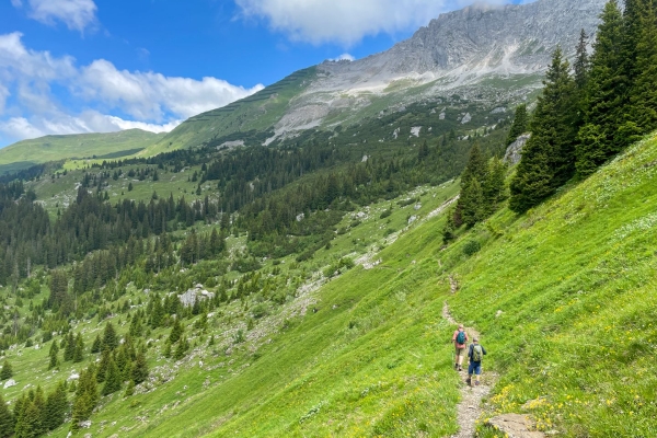 Auf dem Prättigauer Höhenweg aufs Jägglisch Hora