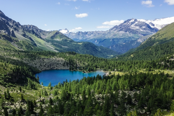 Seenwanderung im Val da Camp